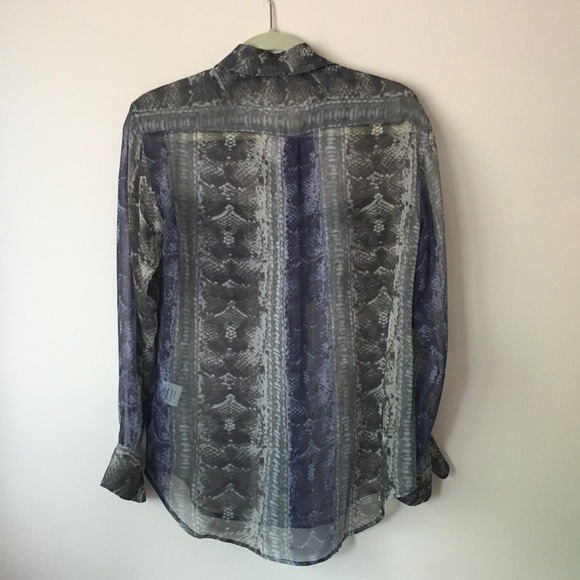 Equipment Snake Print Button Down - Picture 3 of 6